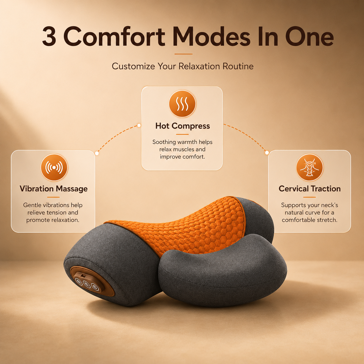 MAIREN Cervical Massage Pillow