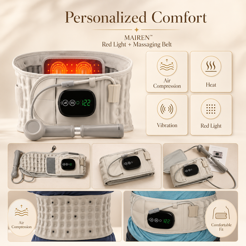 Mairen Red Light + Massaging Belt