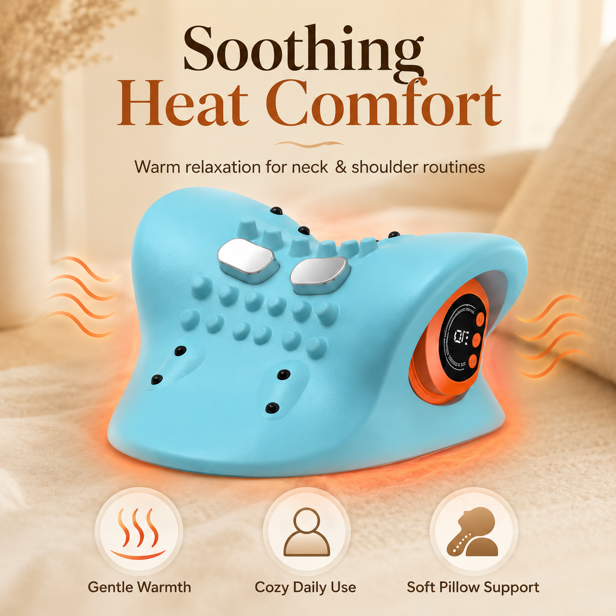 3-in-1 Neck Lumbar Massager