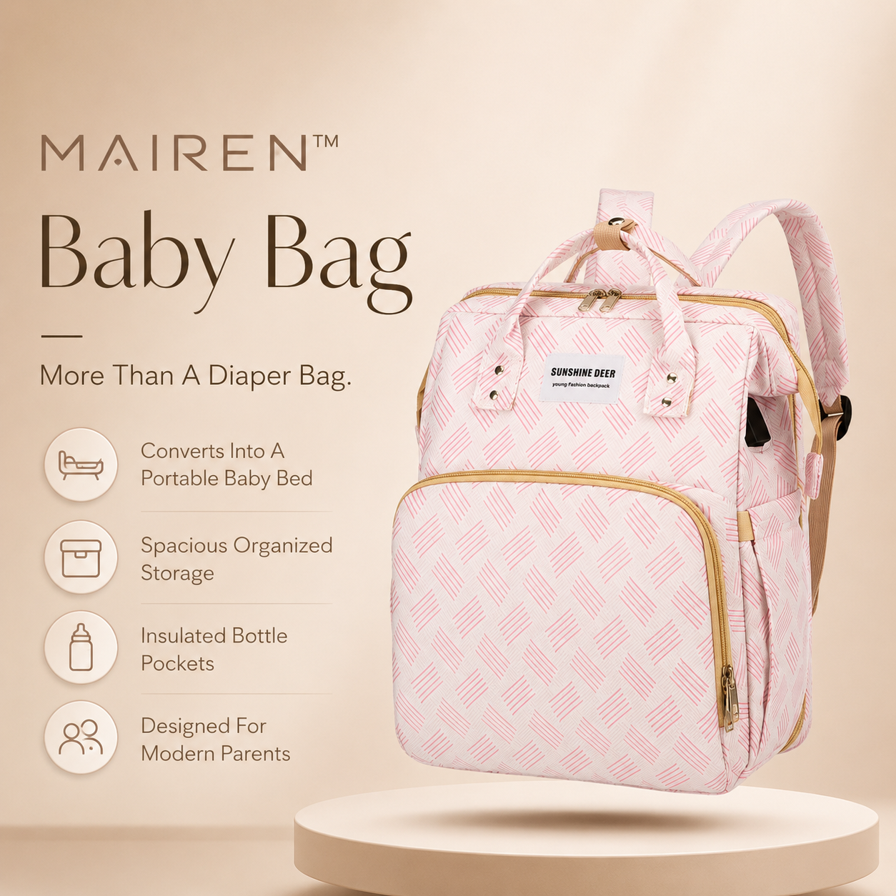3 in One Baby Bag